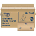 Multifold Hand Towel, Natural, 100% Recycled T56847