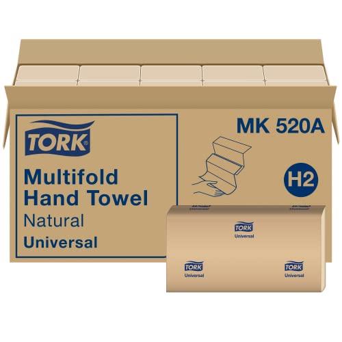 Multifold Hand Towel, Natural, 100% Recycled T56847