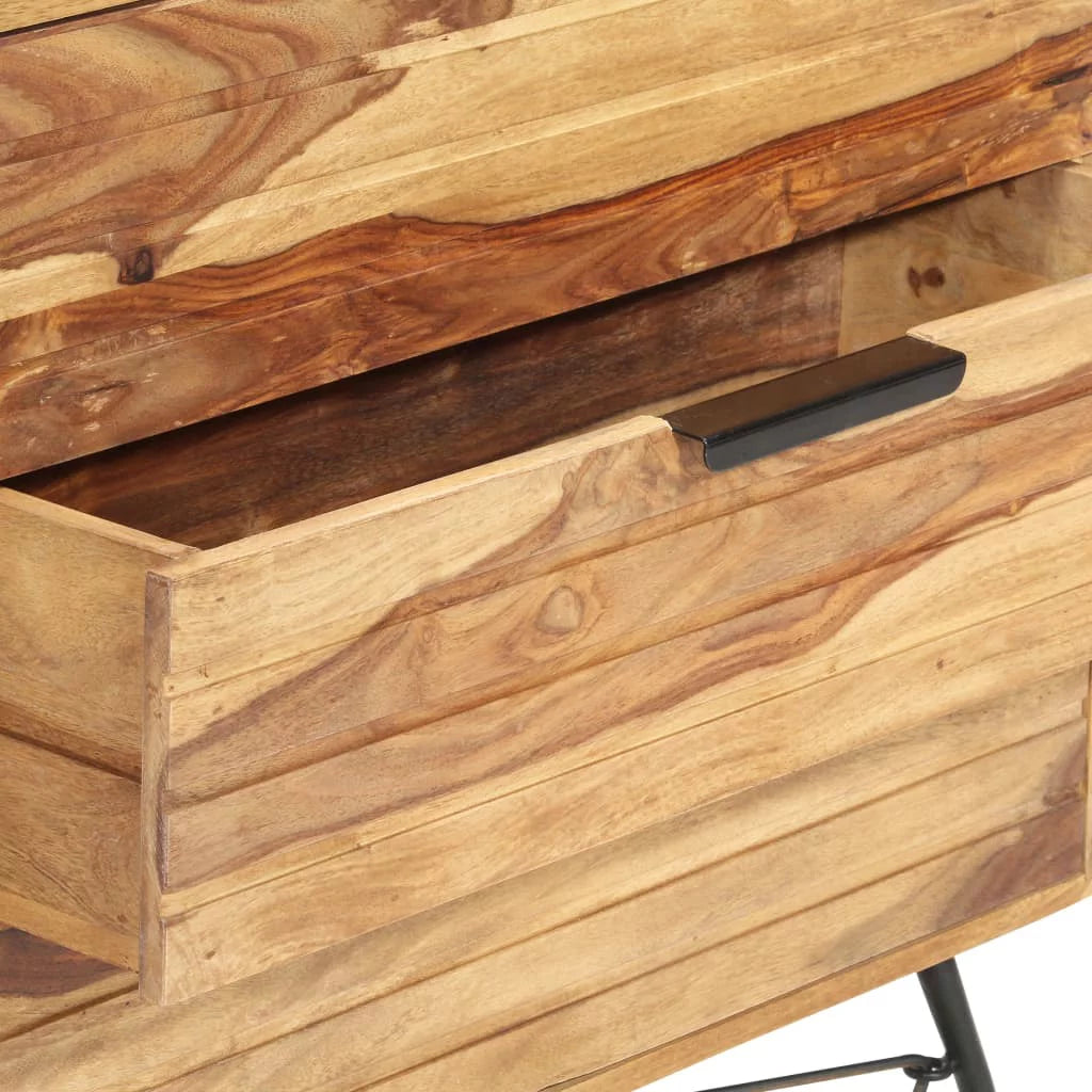 Solid Sheesham Wood Sideboard A139