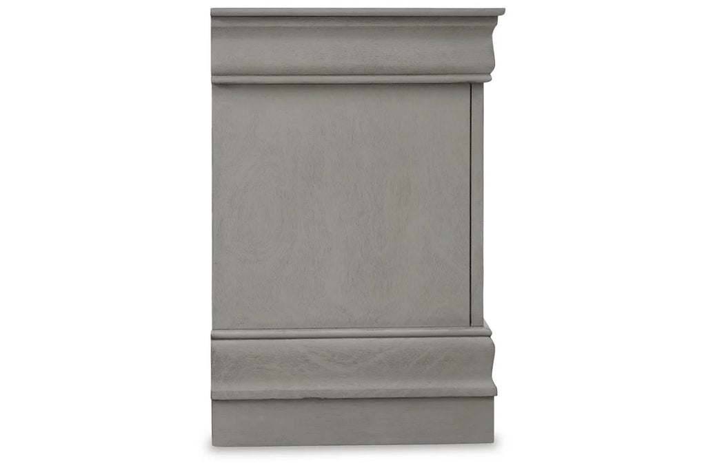 Gray Nightstand Y637