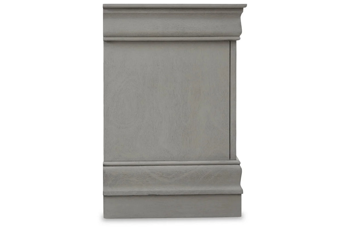 Gray Nightstand Y637