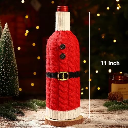 Christmas Wine Bottle Cover N5625