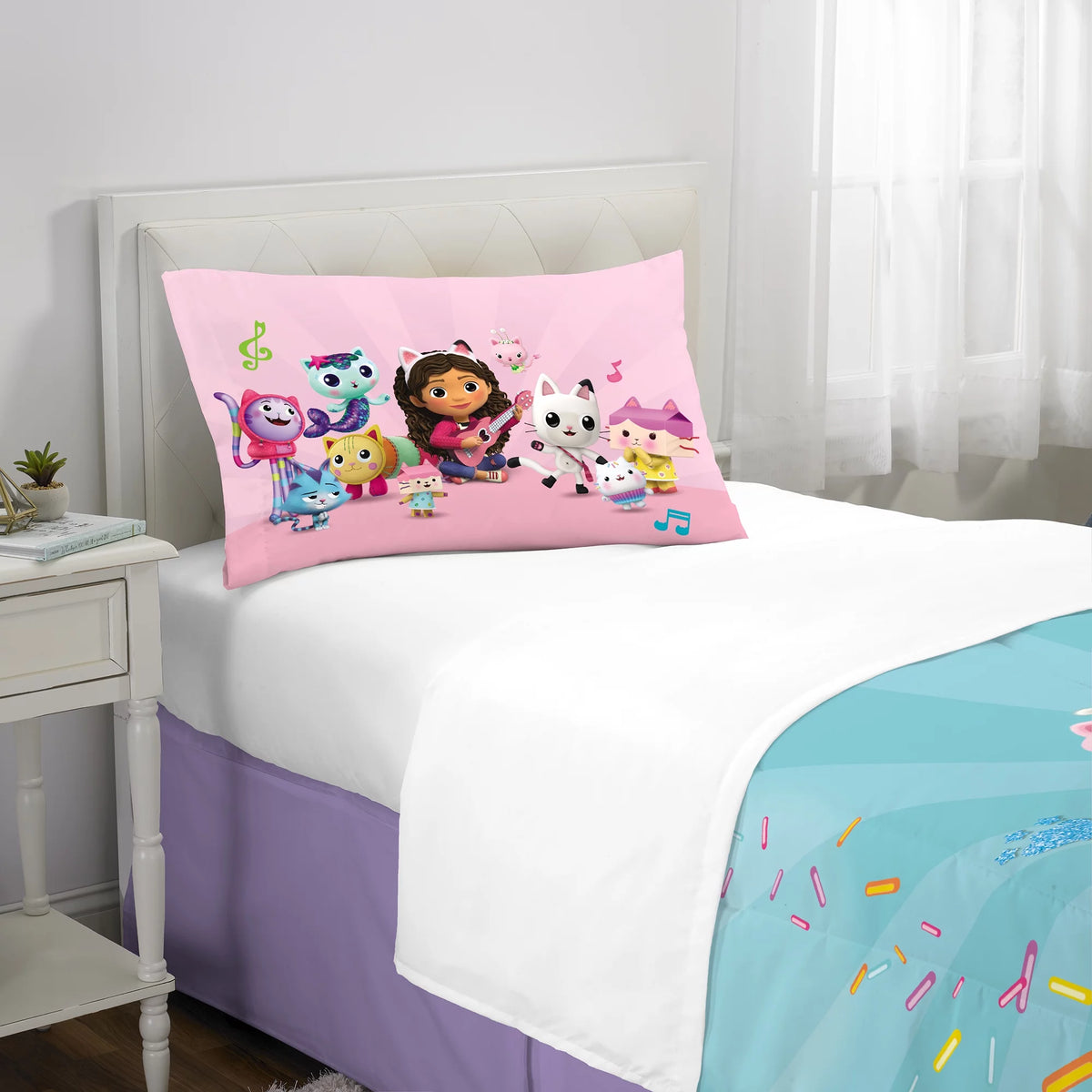 Kids Comforter Set, 2-Piece, Twin/Full, Reversible G69206
