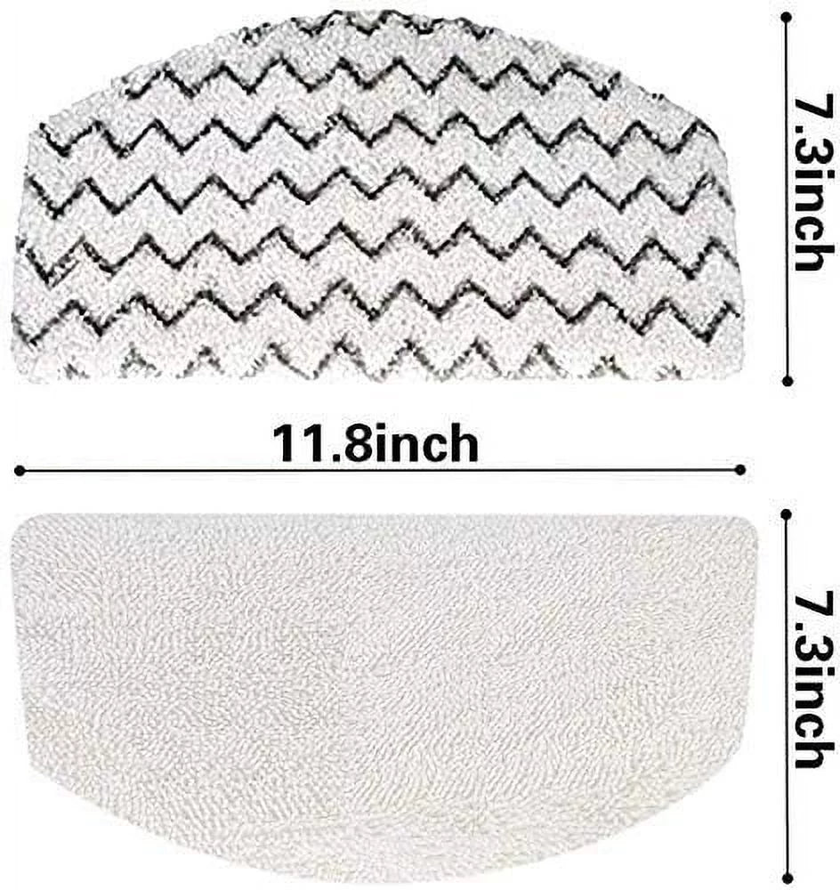Washable Steam Mop Pads Replacement 3 set (6 pads) N85121