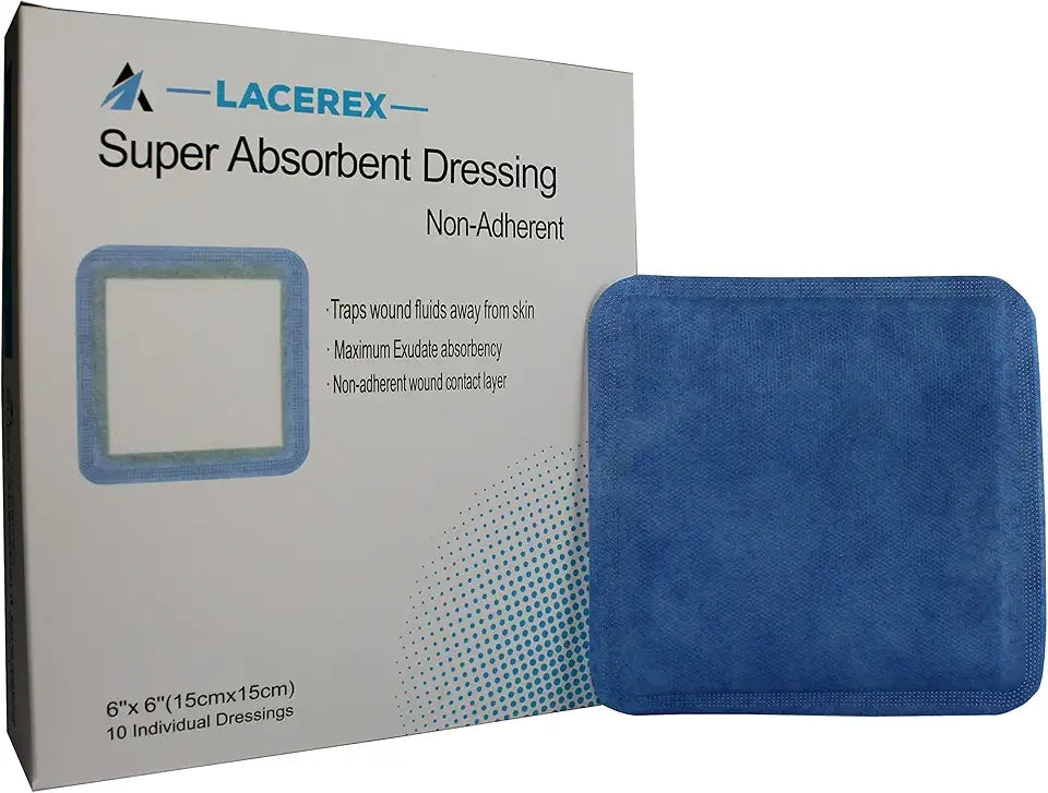 Super Absorbent Non Adhesive Wound Dressing Pad 10/Bx R60731