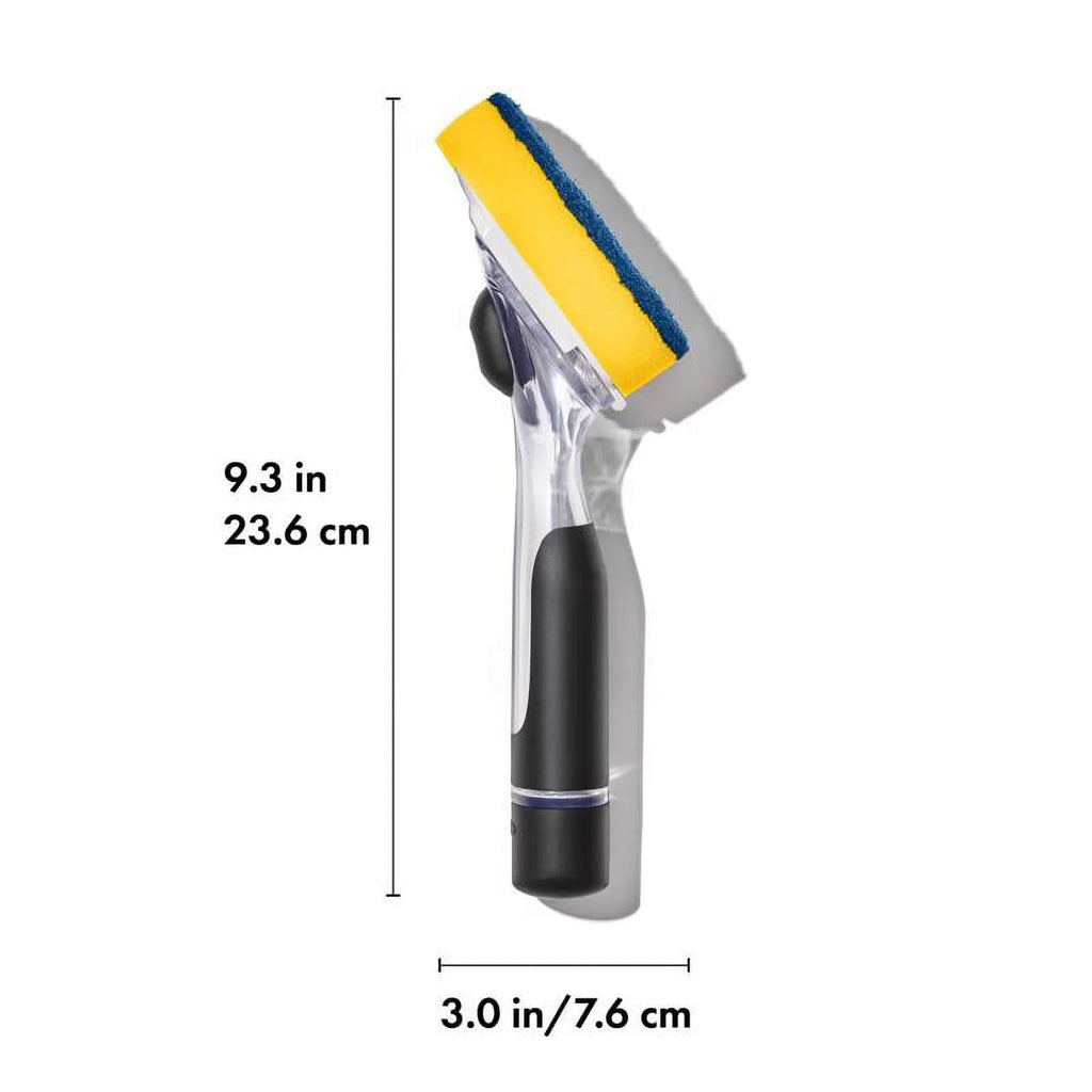 Soft/Medium Bristle Soap Dispensing Scrubber Brush V75712