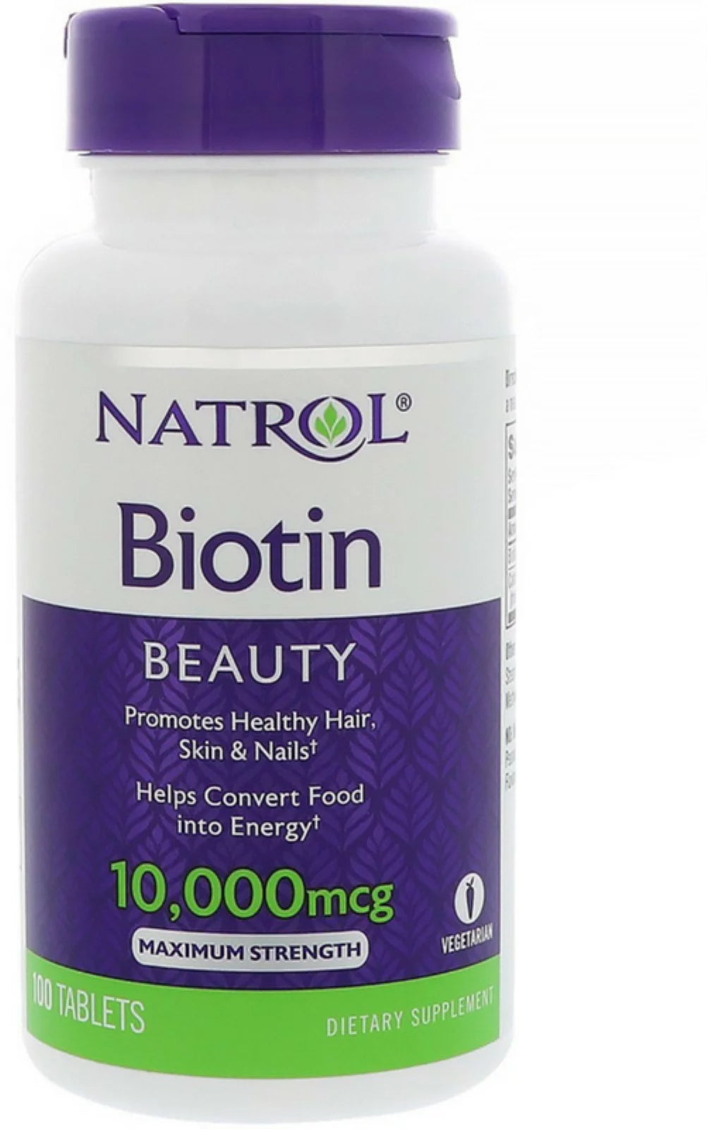 Biotin 10,000 mcg Tablets Pack of 6 T69240