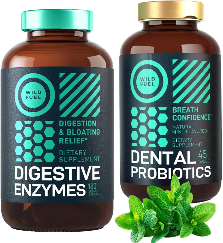 Probiotics and Digestive Enzymes with Prebiotics Bundle O12402