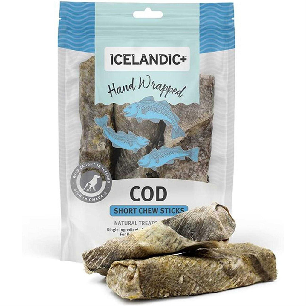 Hand Wrapped Cod Skin Dog Treats W47365