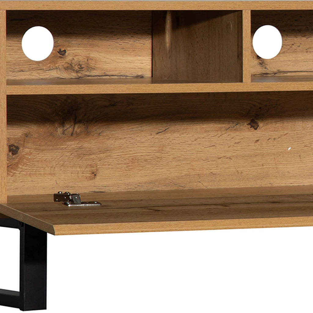 Modern TV Stand with Double Storage Space P9795