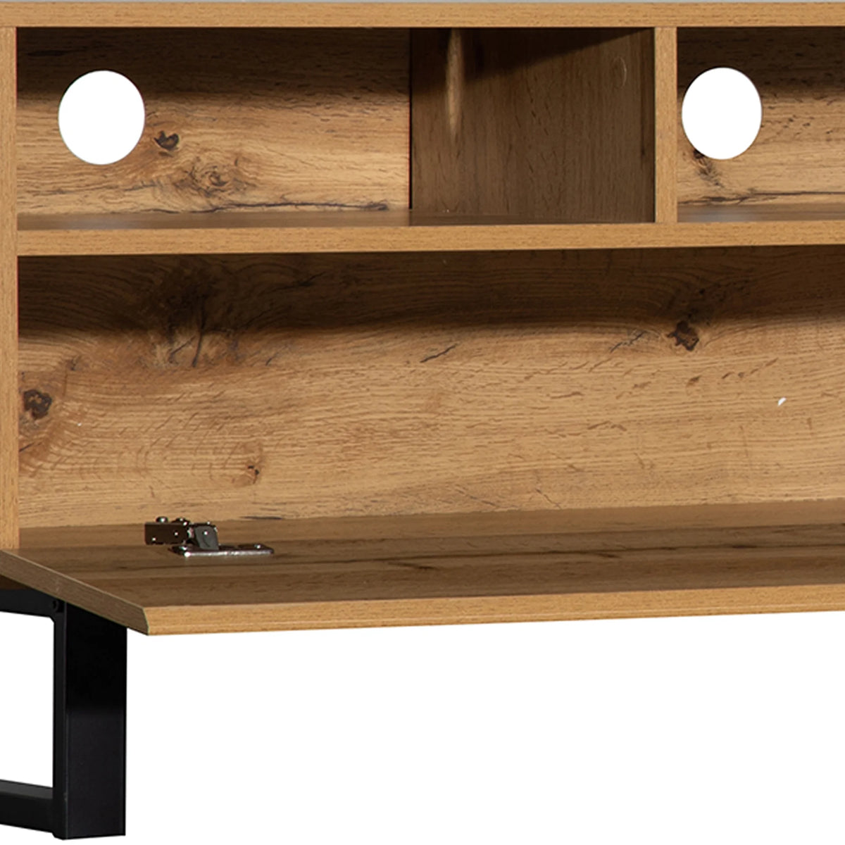 Modern TV Stand with Double Storage Space P9795