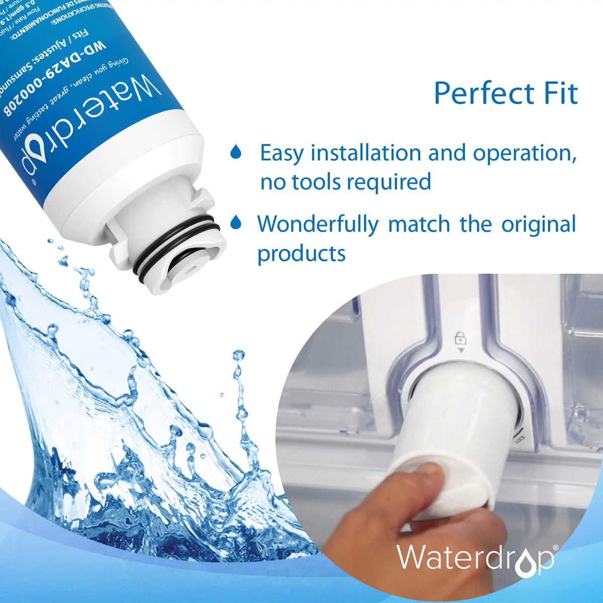 Refrigerator Water Filter, 2 Filters F53477
