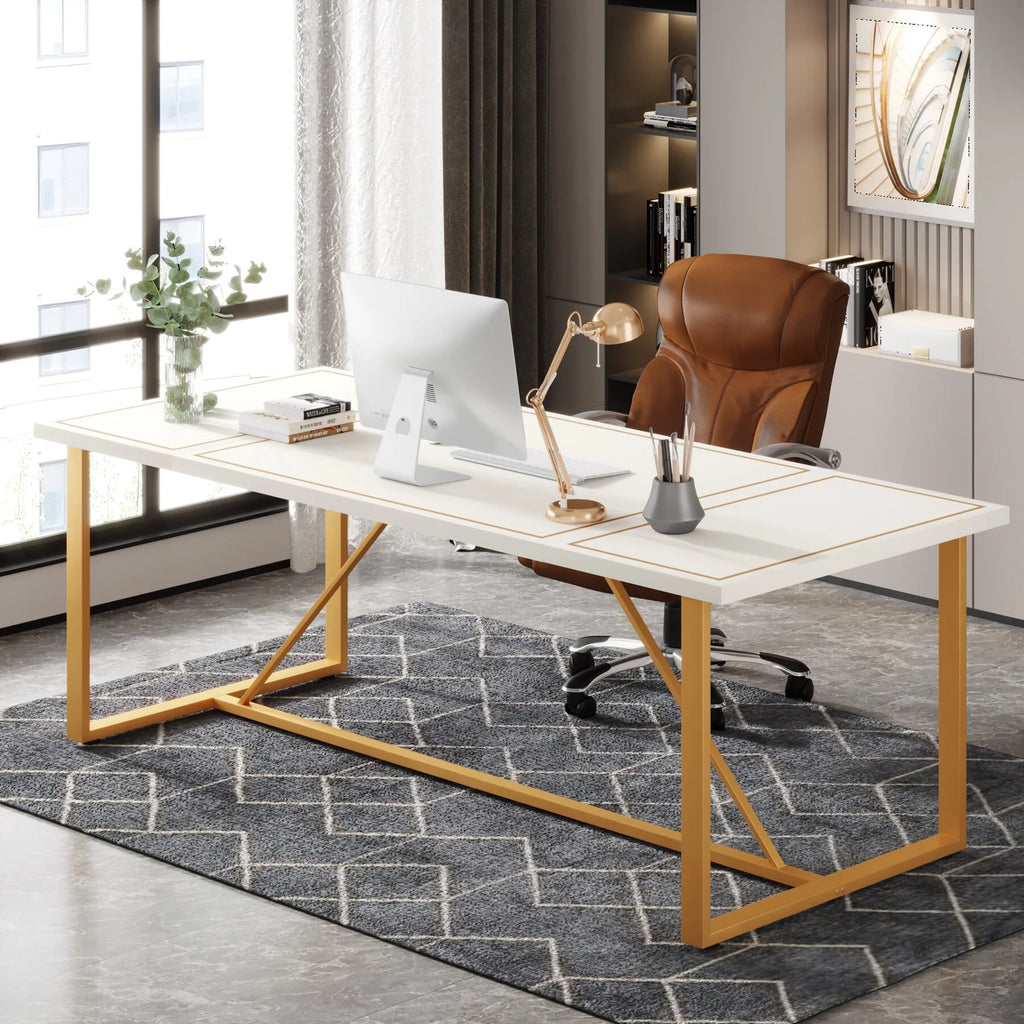 70.9 Inch Long Dining Table for 6-8 Person X396919