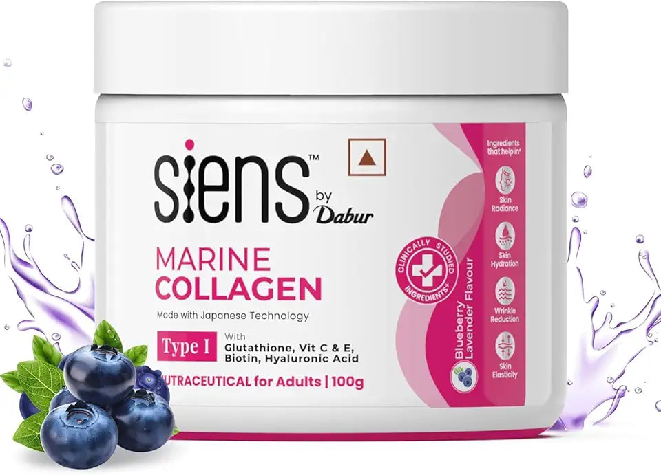 Hydrolyzed Marine Collagen 100g Blueberry Lavender Flavour J772069