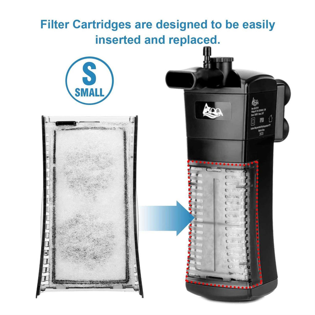 8 Pack Aquarium Filter Cartridge V9540