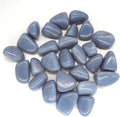 Natural Crystal Rough Blue Tumbled Stone Healing Crystal Quartz Mineral Specimen N986