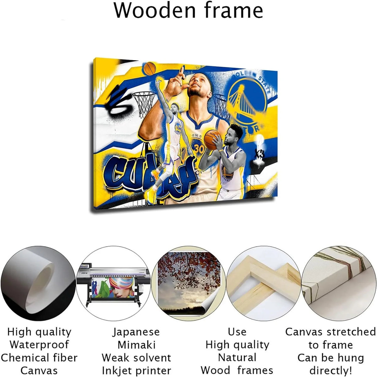 Basketball Canvas Wall Art 16x24" T190833
