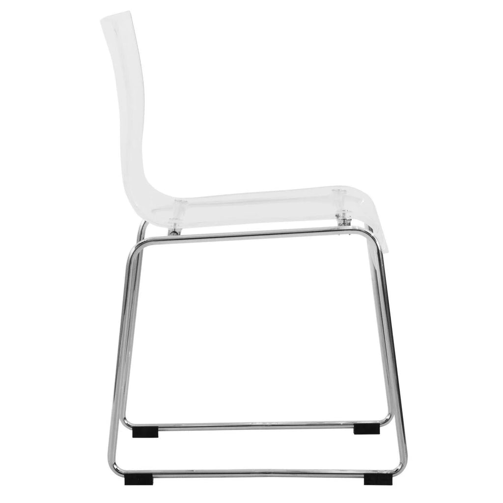 Acrylic Chair Set of 4 C1195