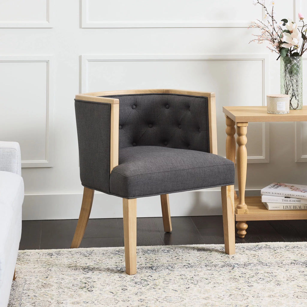 Charcoal Upholstered Accent Chair N213369
