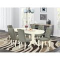 7 Piece Small Dining Table Set H206412