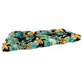 Rectangular Tufted Outdoor Wicker Settee Bench Cushion L1199