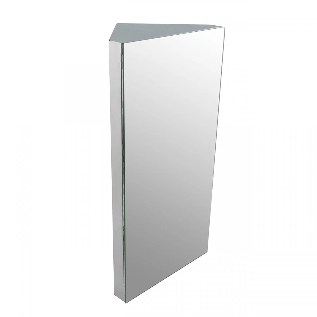 Stainless Steel Corner Medicine Cabinet with Mirror K4025