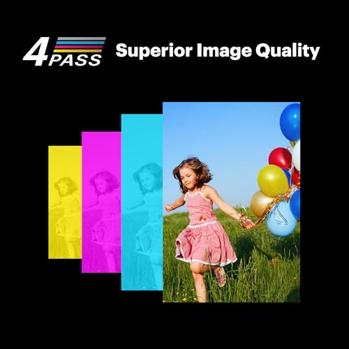 Portable Photo Printer 3x3 inches White U778479