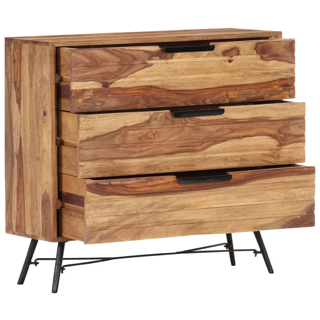 Solid Sheesham Wood Sideboard A139