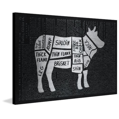 Painting Print on Brushed Aluminum L61897