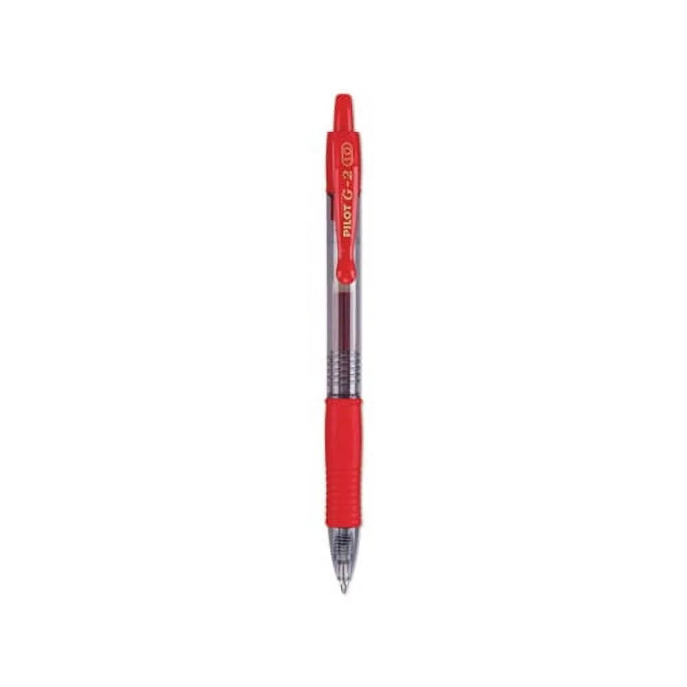 1mm Red Ink Gel Pen X519