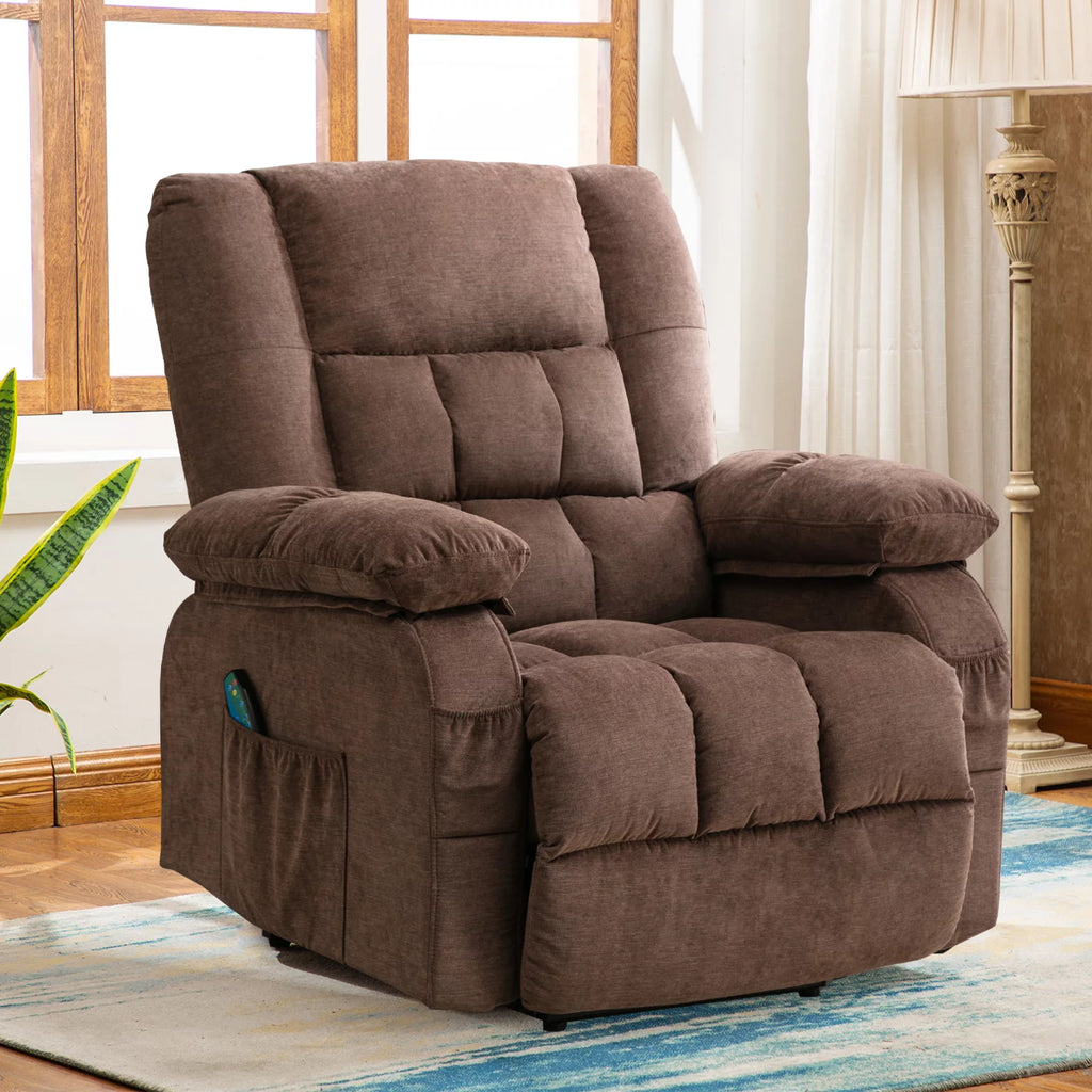 Power Lift Recliner Chair Sofa with Massage and Heat B532