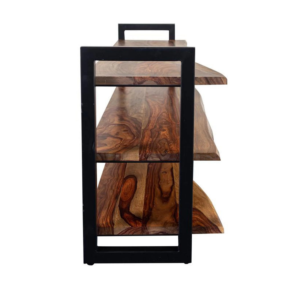 Solid Sheesham Wood TV Stand S809062