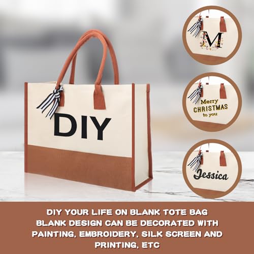 Canvas Tote Bags 12 Pack Black and White N65227