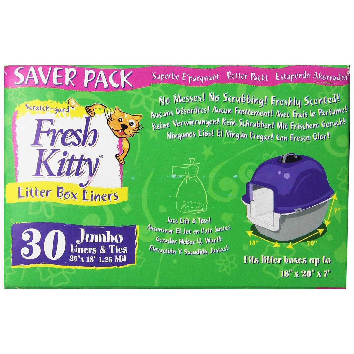 Kitty Litter Box Liners P117
