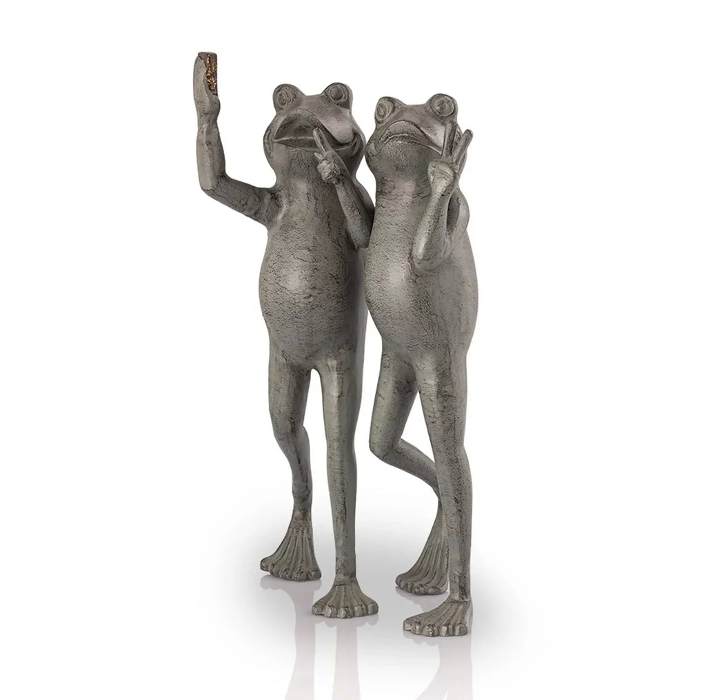 Verdigris Green Metal Garden Sculpture N865446