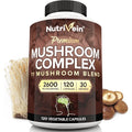 2600mg 120 Capsules 11 Organic Mushrooms Supplement U12379