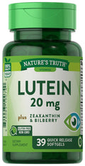 Lutein Zeaxanthin & Bilberry 20mg 4-Pack U51248