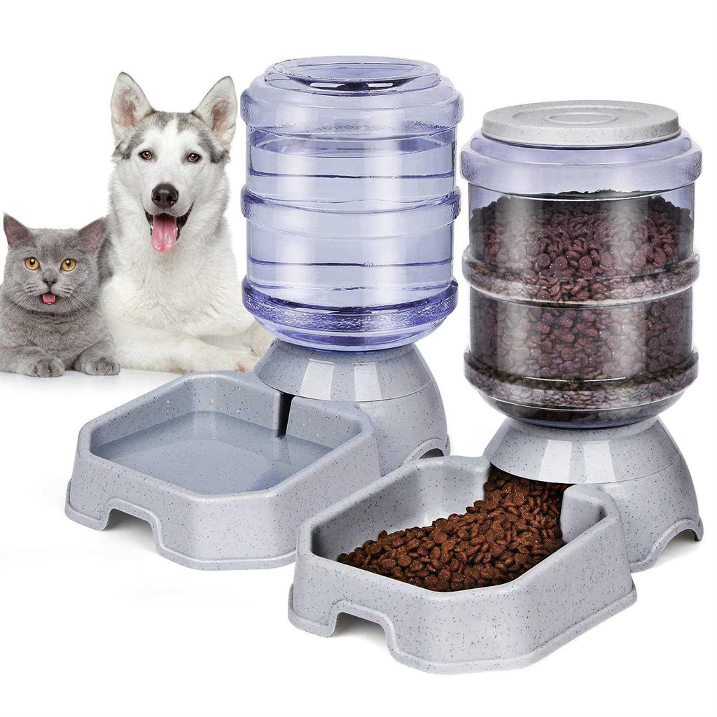 Automatic BPA-Free Pet Feeder and Water Dispenser F264318
