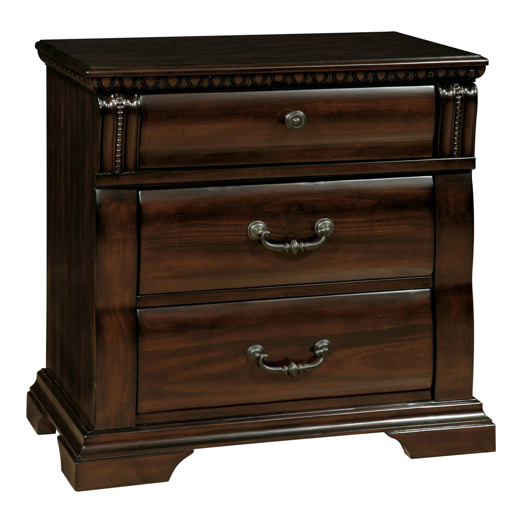 3-Piece Solid Wood Bedroom Set Eastern King W93094