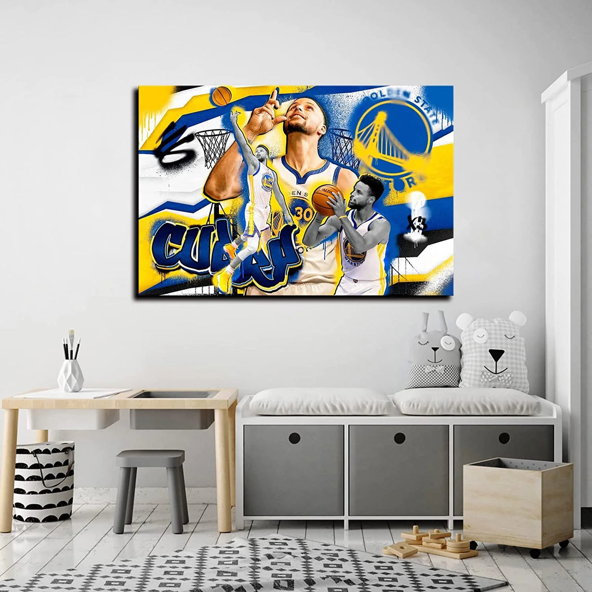 Basketball Canvas Wall Art 16x24" T190833