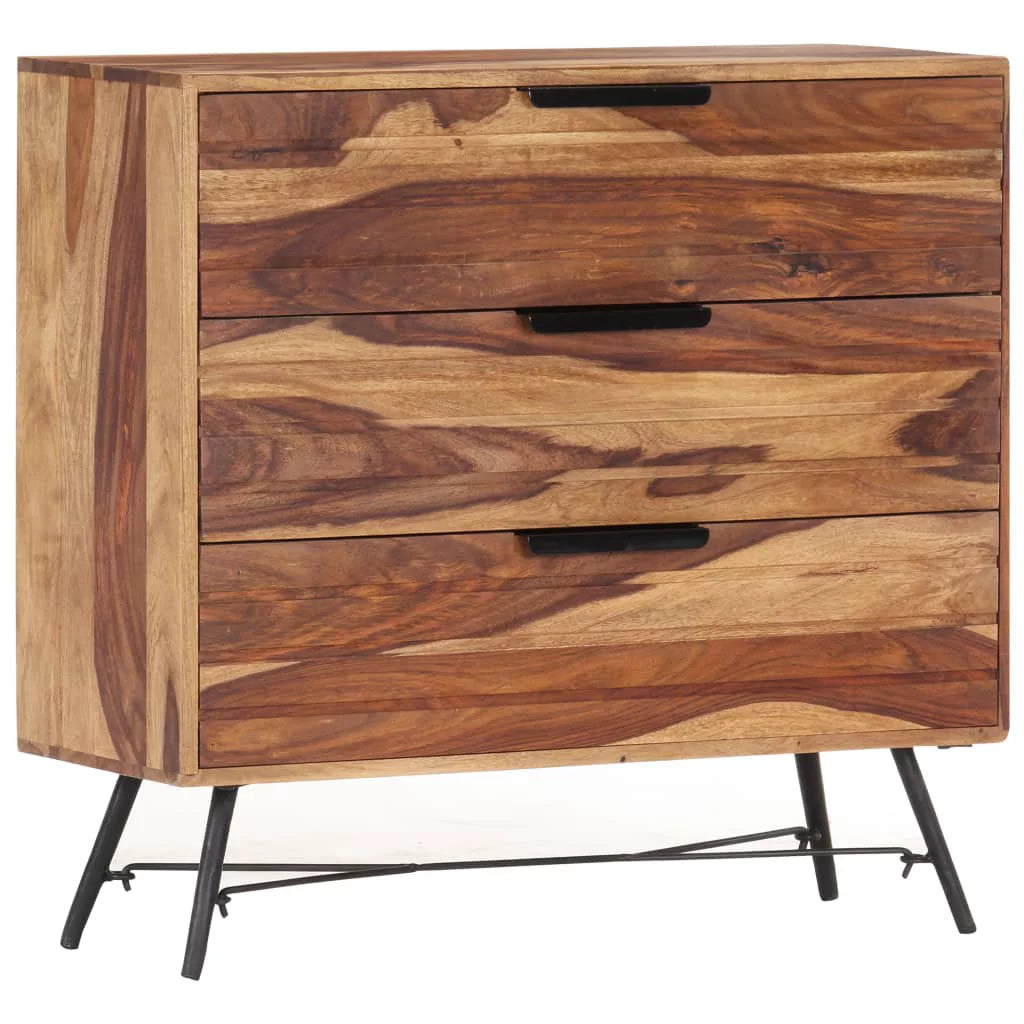 Solid Sheesham Wood Sideboard A139