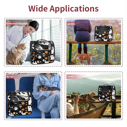 Soft Sided Pet Carrier for Small Medium Cats Dogs Y257