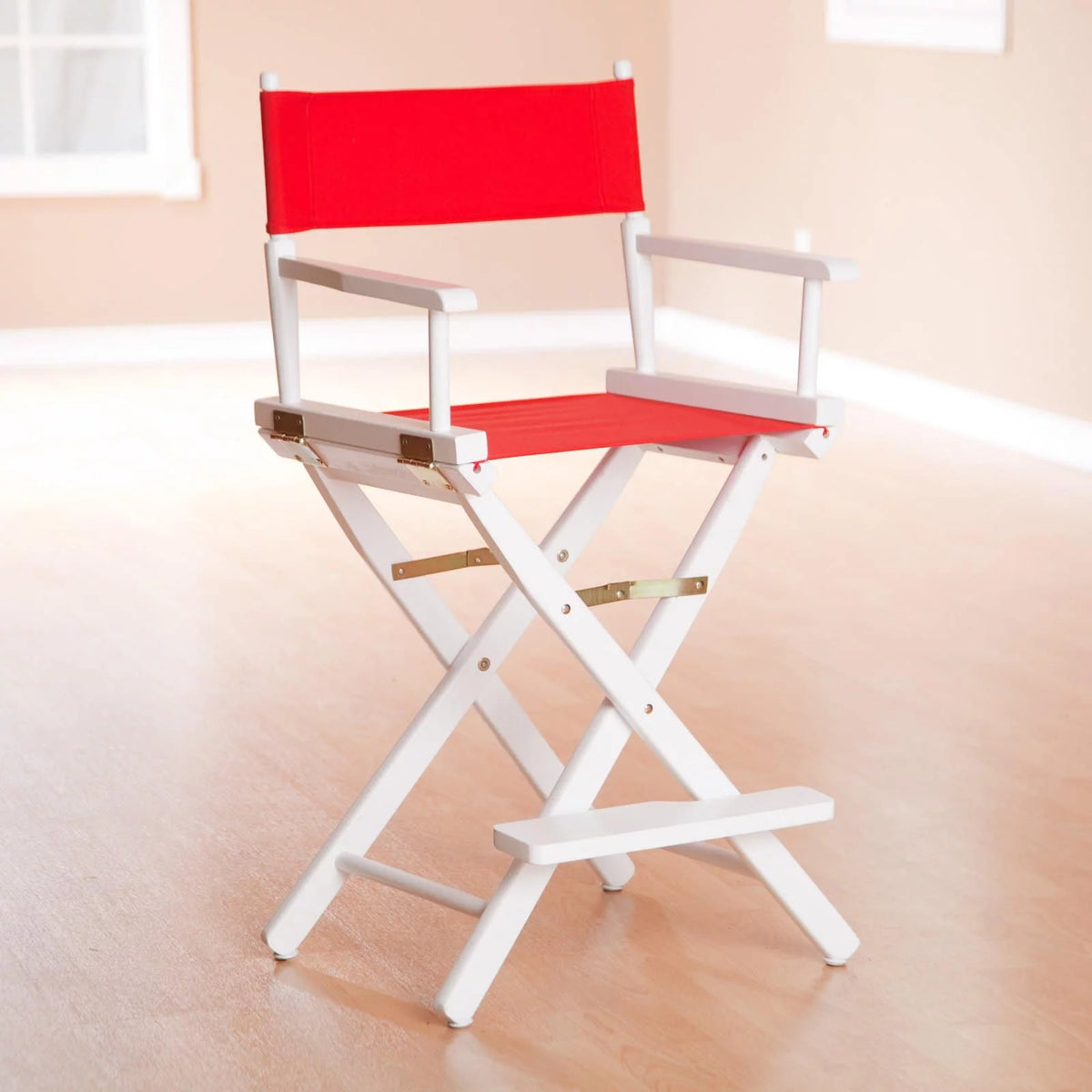 24 Inch Director's Chair Black Frame-Green Canvas L598