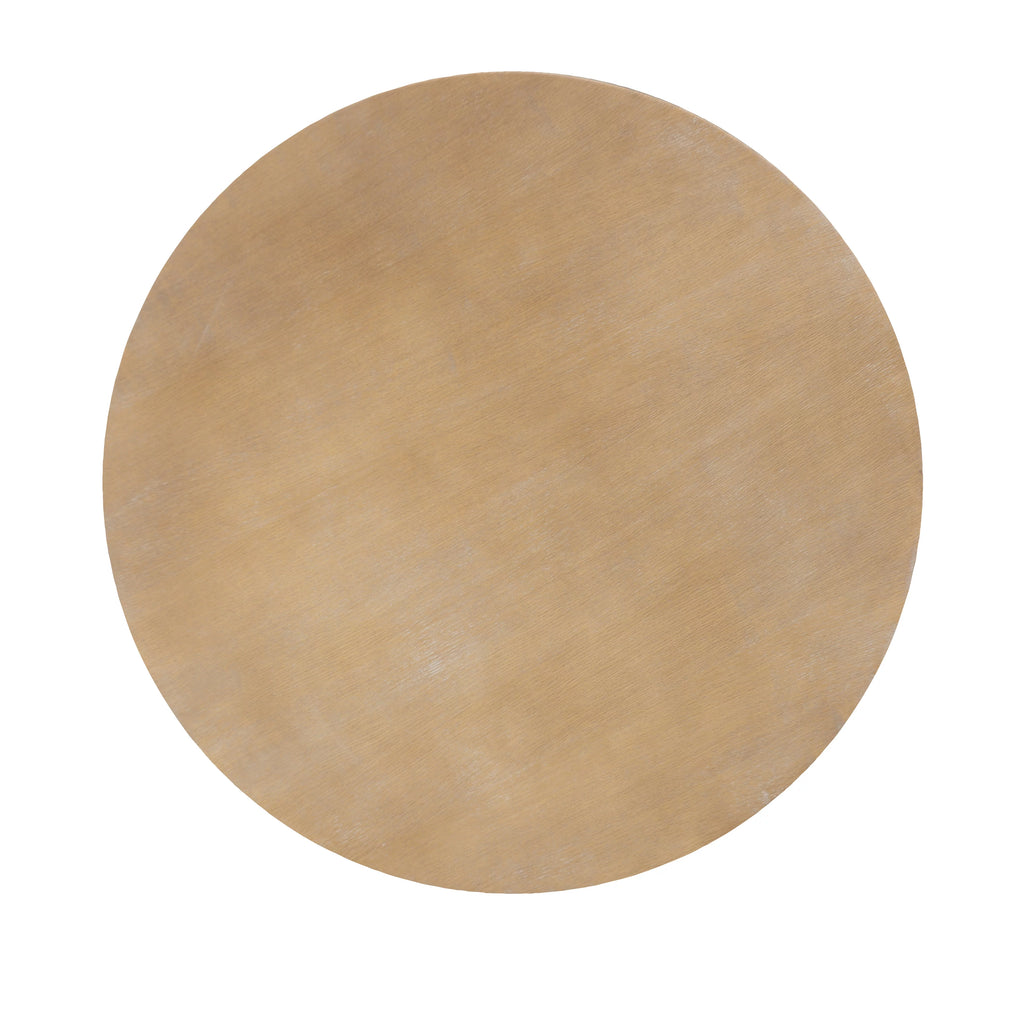 42" Round Rustic Dining Table with Turned Legs S1845