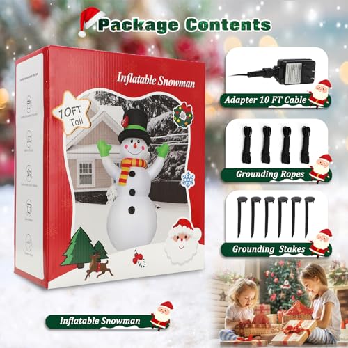 8 FT Inflatable Santa Claus with Candy and Gift Bag U668