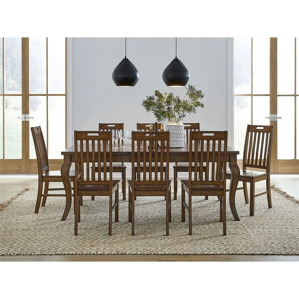 Wood Extendable Dining Table P3367