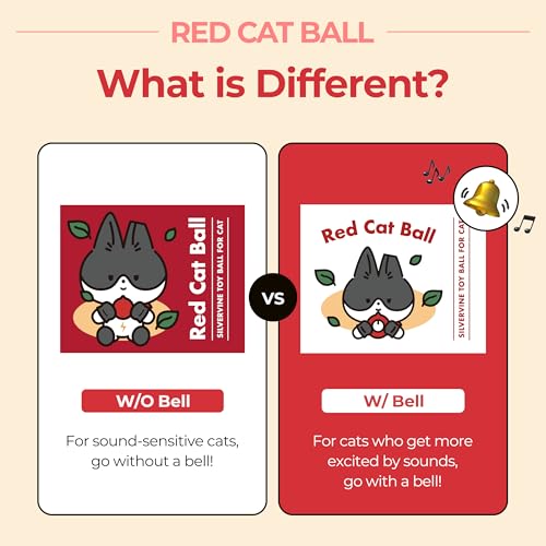 Red Catnip Silvervine Cat Toy V2235