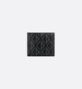 Bifold Wallet Black Canvas V1631