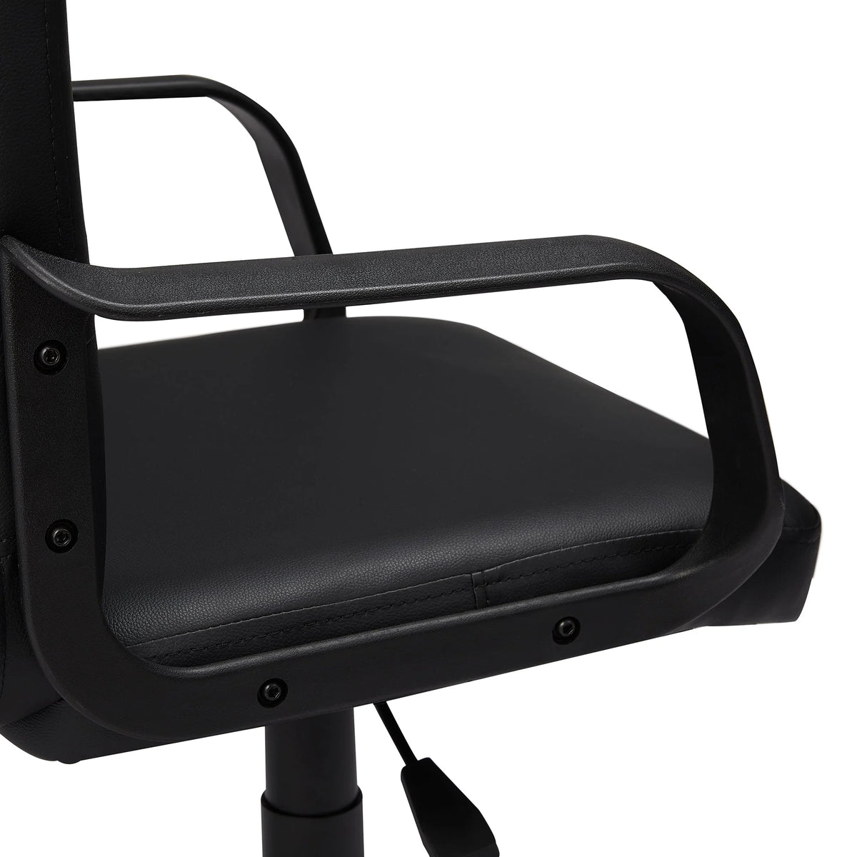 Black Corner Computer Desk & Chair Set K32616