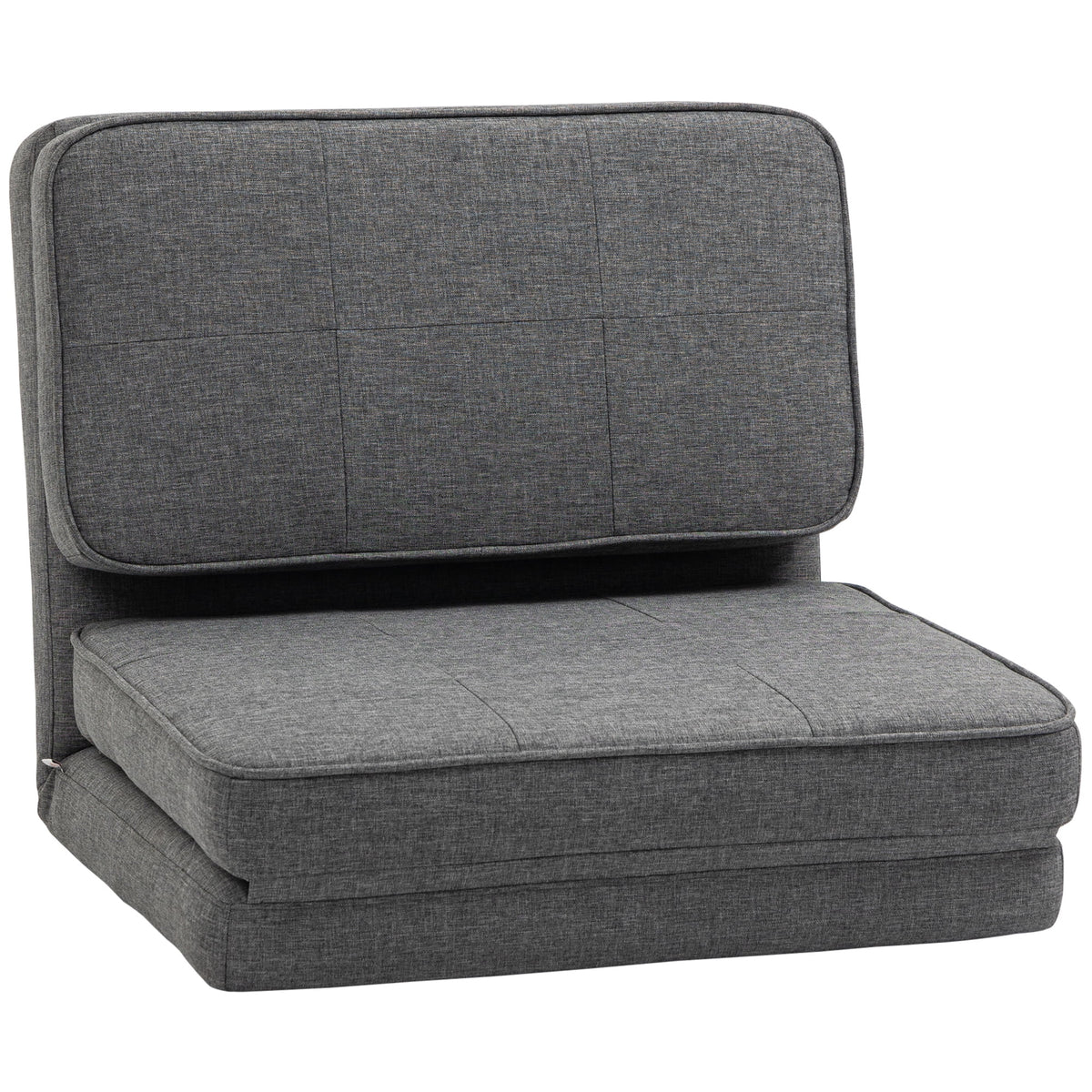 Dark Grey Convertible Flip Chair M645